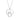 Elegant gold and silver heart-shaped couple necklace with a chain, perfect as a romantic anniversary gift.