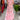Elegant pink floral sleeveless V-neck maxi dress with a fitted waist, ideal for spring weddings, featuring delicate floral patterns.