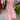 Elegant pink floral sleeveless V-neck maxi dress ideal for spring weddings, showcasing a fitted waist and flowing skirt.