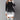 Elegant Snowflake Ombre Mini Dress - Christmas Party & Holiday Wear
