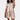 Elegant white ruffle hem mini dress for women, featuring a flowy silhouette with a casual summer style. The dress has a khaki tint and is available in XL size, showcasing a one-piece design with short sleeves and a round neckline.