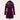 Elegant women's cream double-breasted pea coat featuring a checkered hood, displayed in a purple XL variant, with long sleeves and a stylish collar design, suitable for formal wear.