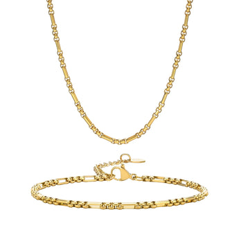 Elegant Women's Designer Gold Bracelet made of fine luxury gold, featuring an intricate chain design, perfect as a fashion accessory for special events.