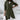 Elegant women's dark green long hooded cardigan with an asymmetrical zipper, featuring a fashionable design with long sleeves and a comfortable fit in size 5XL.