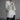 Elegant women's soft fur oversized sweater in white, XL size, featuring plush material and long sleeves, suitable for winter fashion.
