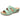 Embroidered Floral Women's Sandals in green, size 43.