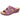 Embroidered Floral Women's Sandals in Purple, size 43, with a comfortable blue slide design featuring intricate floral patterns.