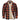 Men's insulated orange plaid flannel Sherpa jacket, size 2XL, featuring long sleeves and tartan pattern.