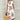 White floral cotton blend midi dress with short sleeves and knee-length design in a plus size 5XL.