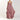 Floral embroidered bohemian maxi dress in pink, designed as a sleeveless beach and festival wear outfit in size 2XL, featuring intricate detailing at the waist and neckline.