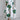 Green floral maxi dress with an oversized contemporary print in size 5XL, featuring long sleeves and a flowing silhouette.