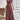 Brown floral midi dress with short sleeves, fitted waist, and a casual summer style, showcased in a red variant in size large.