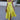 Yellow floral vintage summer dress with sleeves in XL size, featuring a pastel blue and yellow floral pattern. The dress is a one-piece garment with a defined waist and thigh-length design.