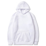 Forest Green Heavyweight Unisex Hoodie displayed, featuring durable material suitable for winter wear, with a hood and long sleeves. The variant shown is in white, size 3XL.