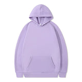 Forest Green Heavyweight Unisex Hoodie with hood and long sleeves, displayed in Hellviolet color, size 3XL, durable winter wear.