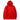 A red heavyweight unisex hoodie in size 3XL, featuring long sleeves, a hood, and a durable design suitable for winter wear.