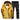 Men's yellow hooded track jacket in XXL size paired with black moisture-wicking pants, featuring a stylish and sporty design suitable for both casual and athletic wear.