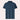 Men's polo shirt in a bold geometric blue triangle pattern, featuring a classic collar and short sleeves, ideal for stylish casual wear.