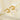 Gold Crescent Pearl Drop Earrings with elegant design, featuring luxurious gold finish, pearl drops, and modern styling, ideal for weddings and bridal accessories.