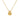 14K gold stainless steel pendant necklace, hypoallergenic and tarnish-resistant, featuring a minimalist circular design on a delicate chain.