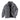 Gray corduroy men's urban winter jacket in 3XL size, featuring a high collar, insulated lining, long sleeves, and pockets.