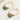 Elegant green crystal gold hoop earrings by YA-CHAN Luxury Designer Jewelry, featuring natural gemstone accents and fine metal craftsmanship.