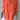 Women's relaxed fit button-down blouse in orange color, featuring a linen fabric with long sleeves and a classic collar design, suitable for plus size (5XL).