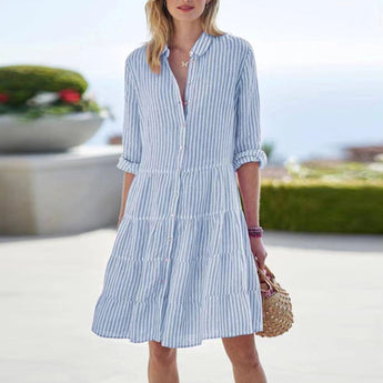Button down summer dress on sale