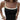 A woman wearing a black racerback yoga tank top, appropriate for gym wear, with an XL size fit. She is posing with her arms raised, showcasing the tank's moisture-wicking fabric. The tank features a stylish, athletic design with a focus on shoulder and arm flexibility. She is accessorized with sunglasses, enhancing the fashionable look of the activewear.