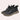 Grey high-top outdoor sneakers with black accents in size 47, designed for anti-slip performance and shock absorption, suitable for walking, hiking, and sports activities.