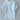 Heavenly blue linen button-up shirt in size XL, featuring a classic collar, long sleeves, and a row of buttons down the front. The shirt is designed for breathability and sustainability, ideal for summer fashion, with a soft grey hue visible in certain light.