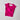Women's hot pink moisture-wicking racerback workout top in size XL, showcasing vibrant magenta color and sleeveless design suitable for athletic wear.