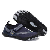 Innovative water shoes designed for outdoor activities, featuring an advanced sole for enhanced grip, made with synthetic rubber material, ideal for walking and athletic pursuits.