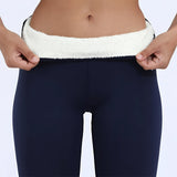 Marine blue 3XL ivory plush lined tall fur boots for women, showcasing luxurious winter footwear.