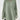Ivory ribbed crew neck women's sweater in green, size 2XL, showcasing a chic and casual fall fashion style with a focus on the neckline and shoulder details.