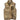 Khaki Slim Fit Cargo Pants in a 4XL size with multiple pockets for outdoor use, shown in a beige shade.