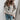 Light beige ribbed knit sweater for women with a casual chic style, featuring long sleeves, a round neck, and made from a soft textile. Shown in a khaki color in size 5XL.