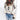 Light beige ribbed knit sweater in a casual chic style for women, displayed on a mannequin. The sweater features long sleeves and a comfortable fit, paired with jeans.