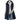 Light beige slim fit women's hooded quilted winter coat with a front zipper and pockets, featuring long sleeves and a cozy hood, displayed in a slightly dark blue shade in size 3XL.
