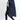 Light gray oversized double-breasted trench coat for women, styled with a marine blue hue in size 3XL, showcasing its long sleeves and fashionable design.