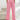 Light pink high-waist joggers for women in size XXL, featuring a stylish design with a comfortable fit around the waist and legs.