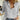 Gray linen blouse for women with a casual V-neck design, featuring long sleeves and a relaxed fit, suitable for summer wear.
