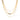 Luxury 18K gold plated snake chain necklace, sleek and elegant design, shown on a white background.