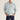 A light gray luxury cashmere polo sweater for men in size 3XL, featuring long sleeves and a high-end knit design.