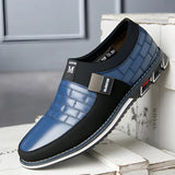 Luxury black leather men's formal shoes featuring a designer checkered pattern, shown in a blue color variant, size 46, elegantly crafted for sophistication and style.