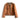 Luxury brown suede jacket with shearling collar, featuring long sleeves and a structured design, perfect for winter fashion.