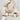 Plush beige teddy co-ord loungewear set in apricot, featuring a cozy fleece texture with a collared top and long sleeves, designed for comfort and style in size 2XL.