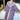 Luxurious purple lace bridal robe in XL size, featuring elegant long sleeves and a delicate waist tie, displayed on a mannequin against a white backdrop.
