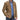 Luxury men's tan suede blazer in a designer single-breasted coat style, shown in a Cachi shade and size 3XL; features include a white dress shirt underneath, long sleeves, a well-defined collar, and a sophisticated blend of beige and grey tones.