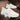 Luxury men's white leather sneakers with a crocodile texture, featuring a sleek design ideal for casual or sporty occasions.